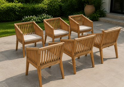 Minimalist Outdoor Dining Set Woodworking Plans PDF | DIY Patio Table & Chairs