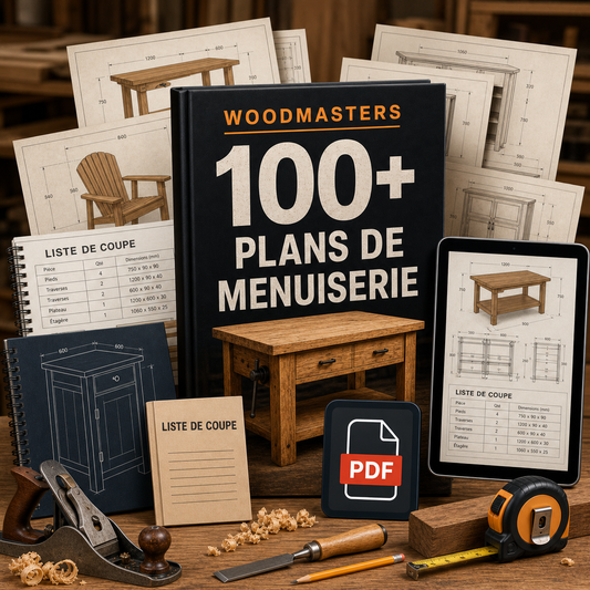 100+ Pack de plans WoodMasters (Téléchargement numérique PDF)